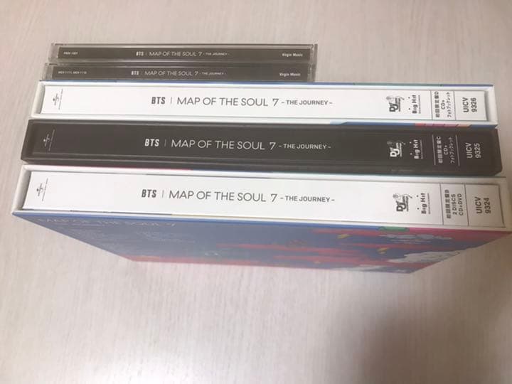 BTS初回限定盤CD＋フォトブックレット5冊セット