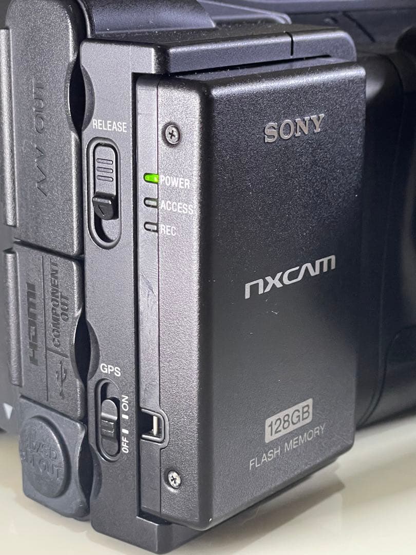 【美品通電時間少】HXR-NX5J+FMU128 ベストセラー機12年製