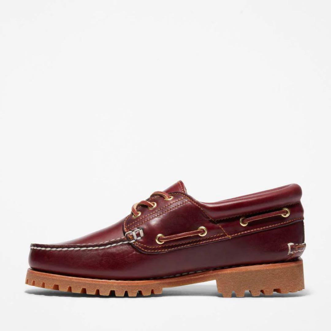 【8H】Timberland 3-Eye Classic Lug バーガンディ