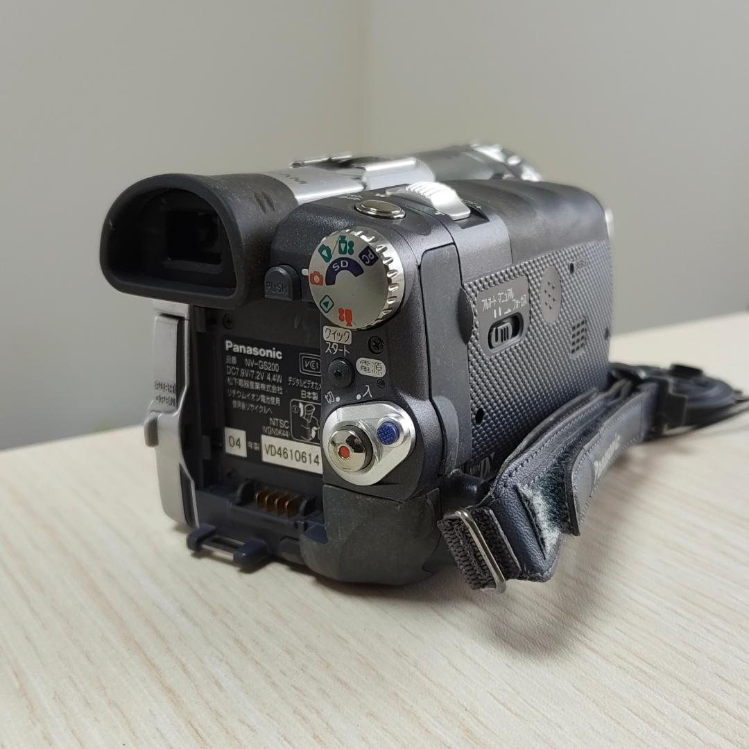 Panasonic NV-GS200 MiniDVビデオカメラ ダビングに