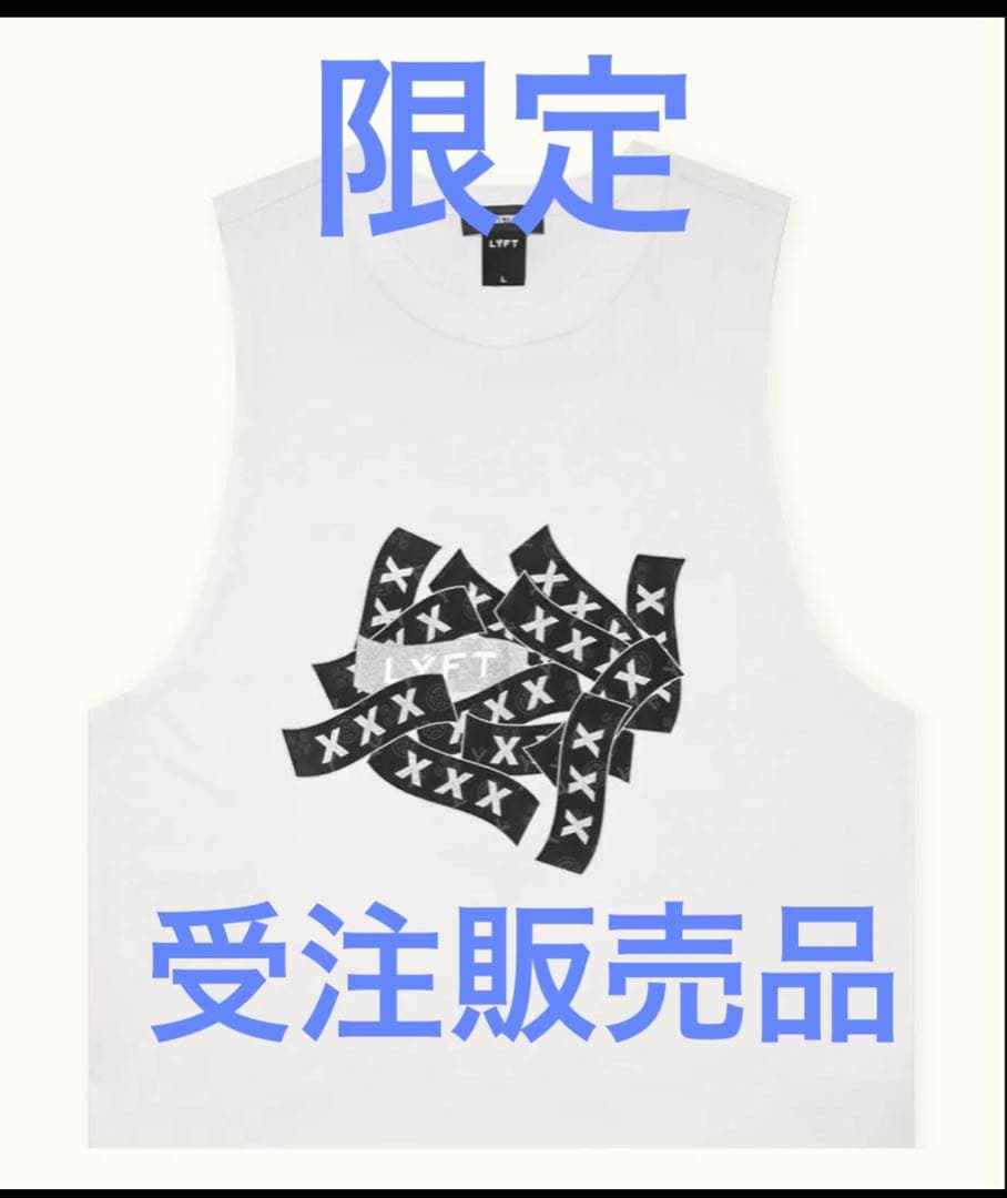 LÝFT × XXX LIMITED タンクトップ ホワイト L リフト