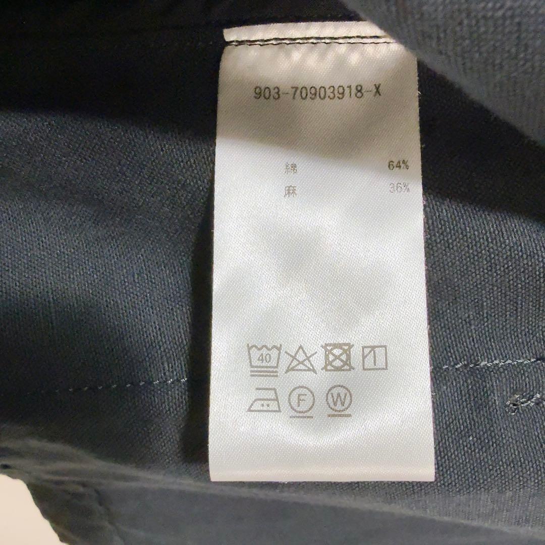 極美品ꕥ北欧、暮らしの道具店 2024 完売品 こだわり襟のショート丈コート