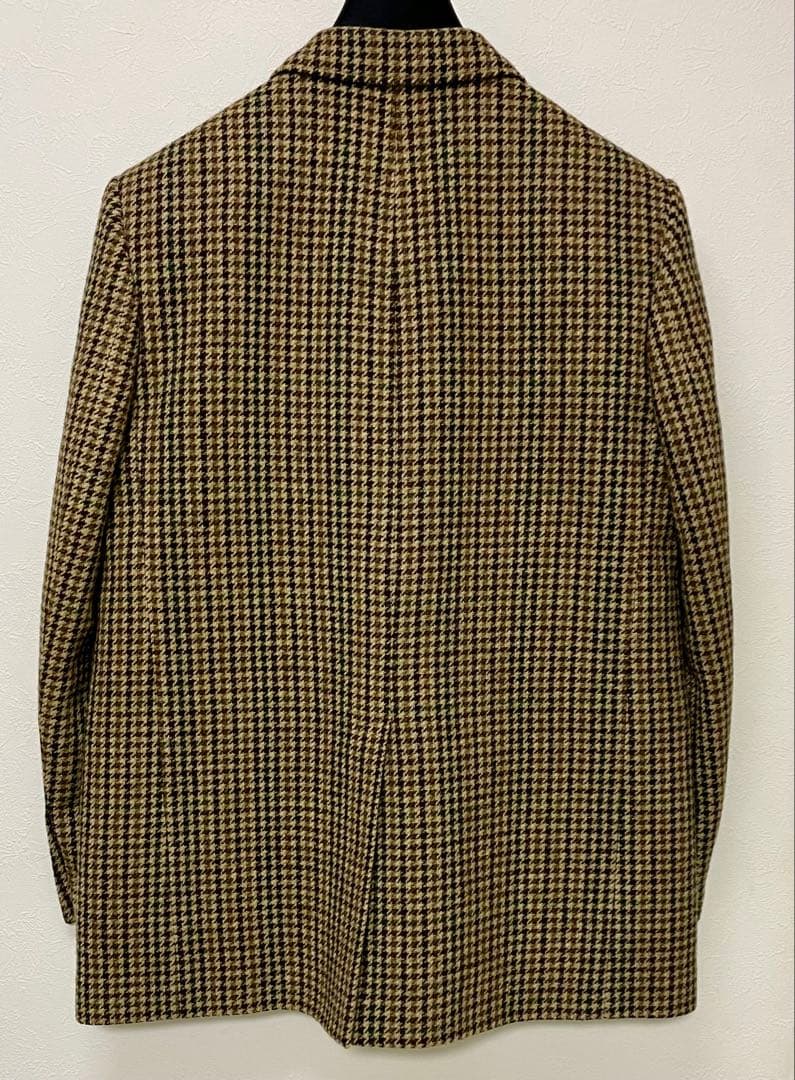 19AW CELINE ハウンドトゥース テーラードジャケット 千鳥格子