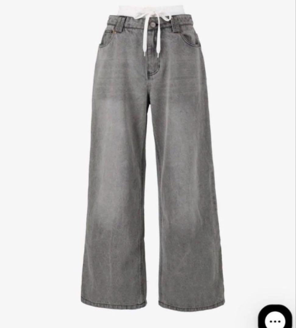 Bibiy JULIET DOUBLE WAIST DENIM ビビィ　デニム