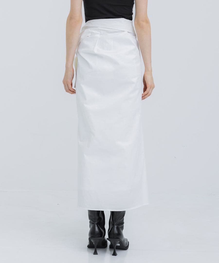 イロット IIROT COTTON WRAP SKIRT