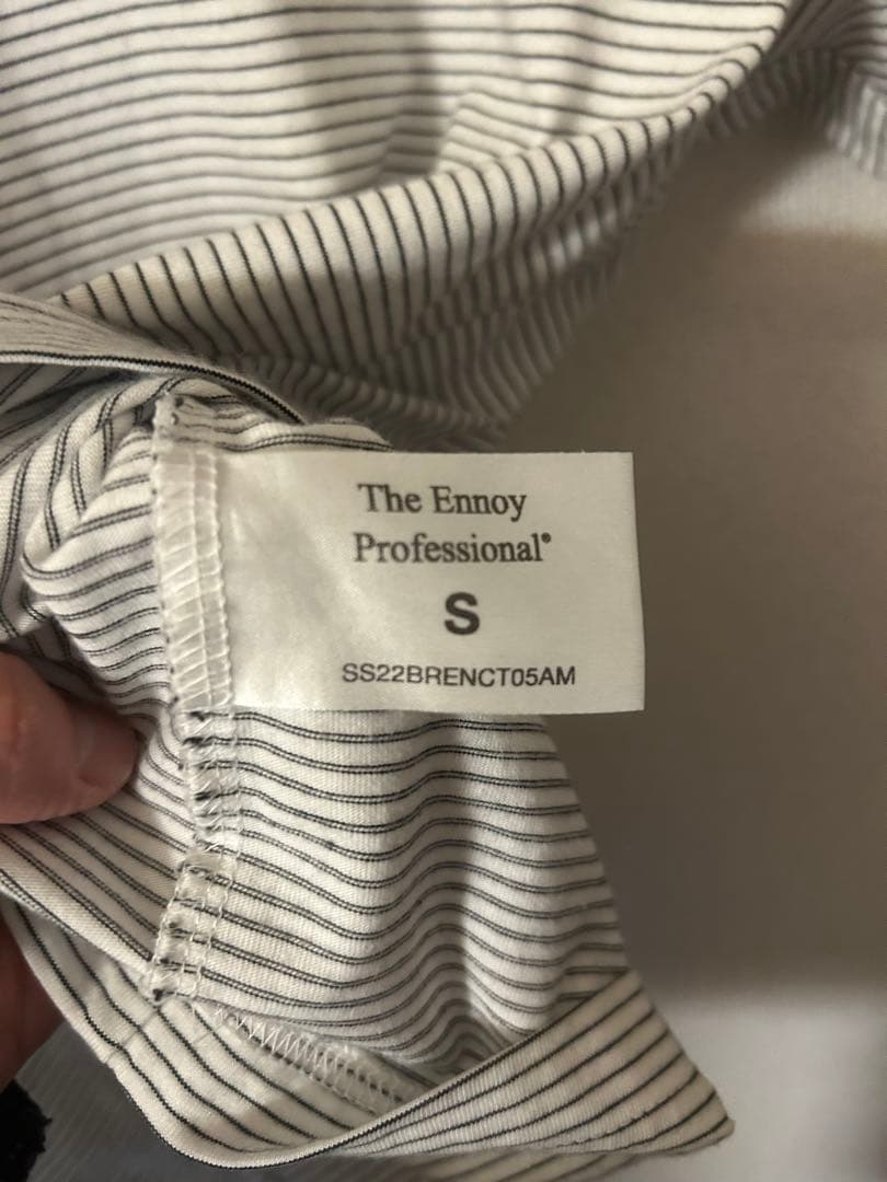 ennoy ボーダーtシャツ Sサイズ