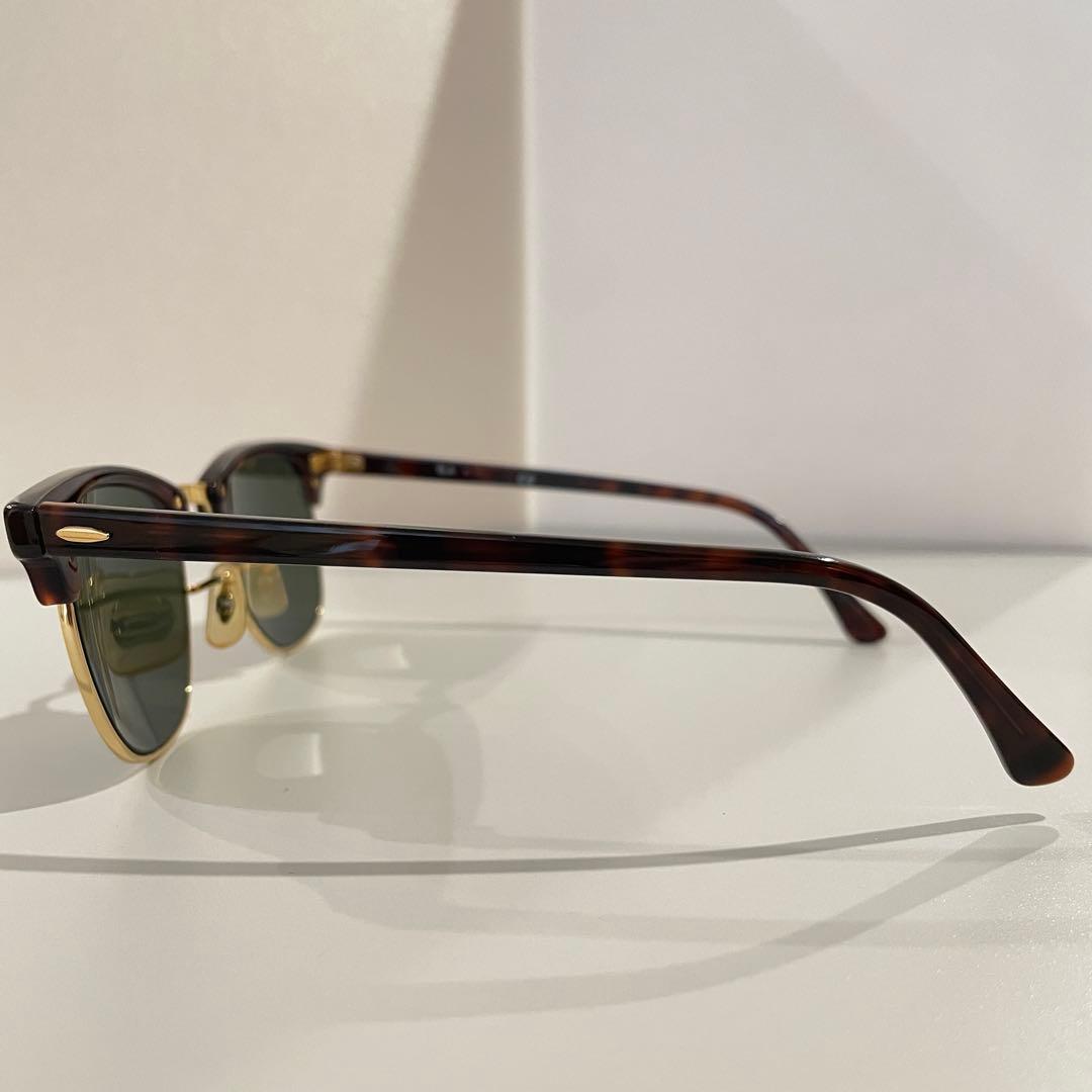 Ray-Banレイバン　クラブマスター サングラス べっ甲 ゴールド 付属品完備