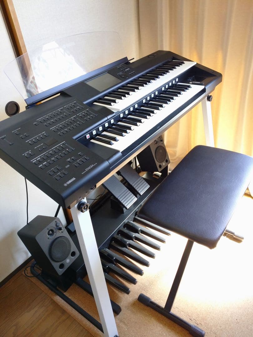 悠*悠様 Yamaha Electone STAGEA ELC-02 61鍵