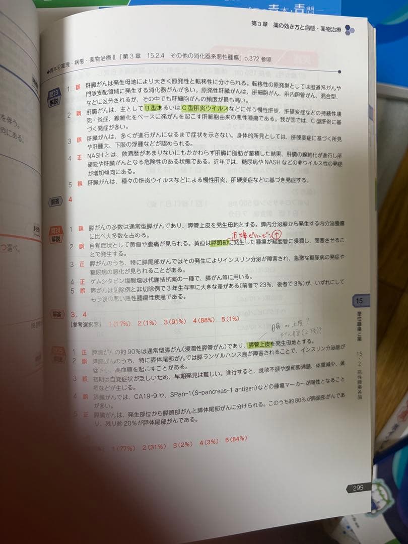 薬剤師国家試験対策参考書（改訂15版） 第111回対策　青問のみ