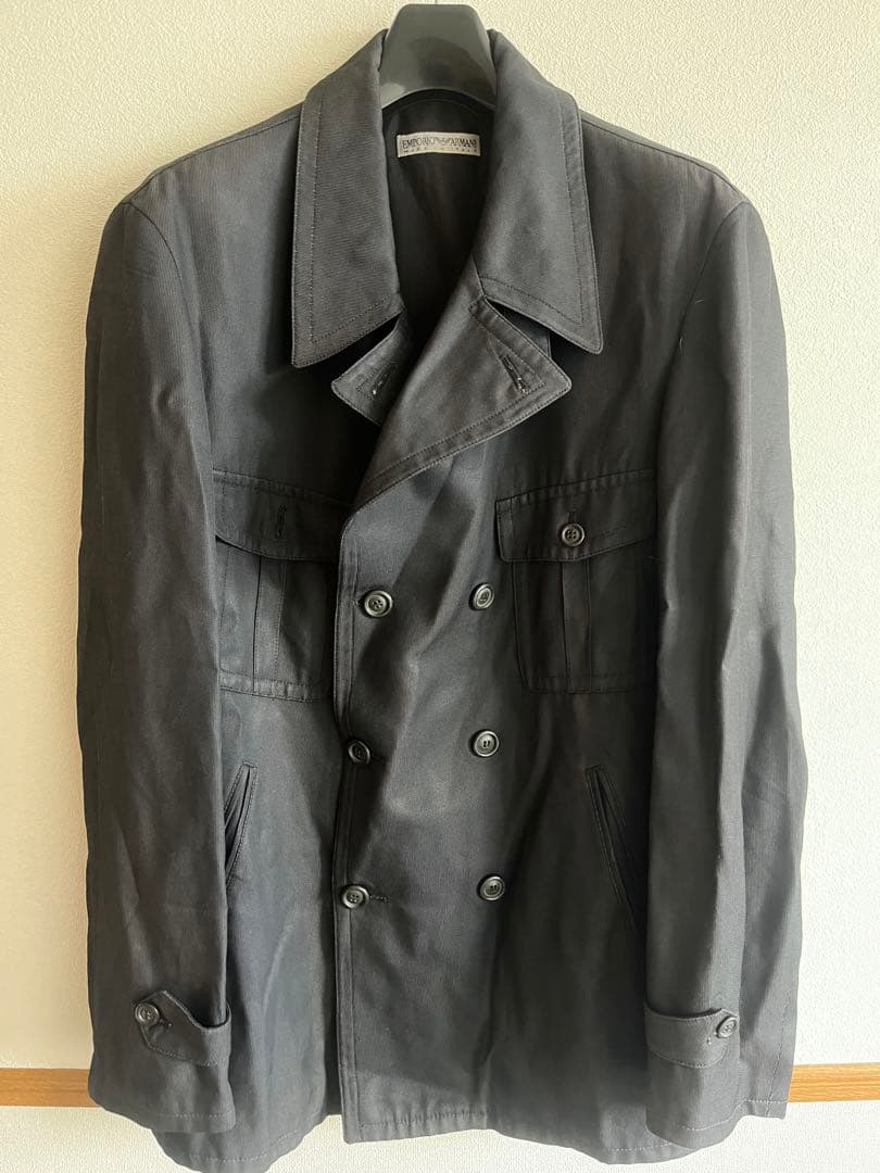 80s〜90s emporio armani ミリタリー　オフィサージャケット