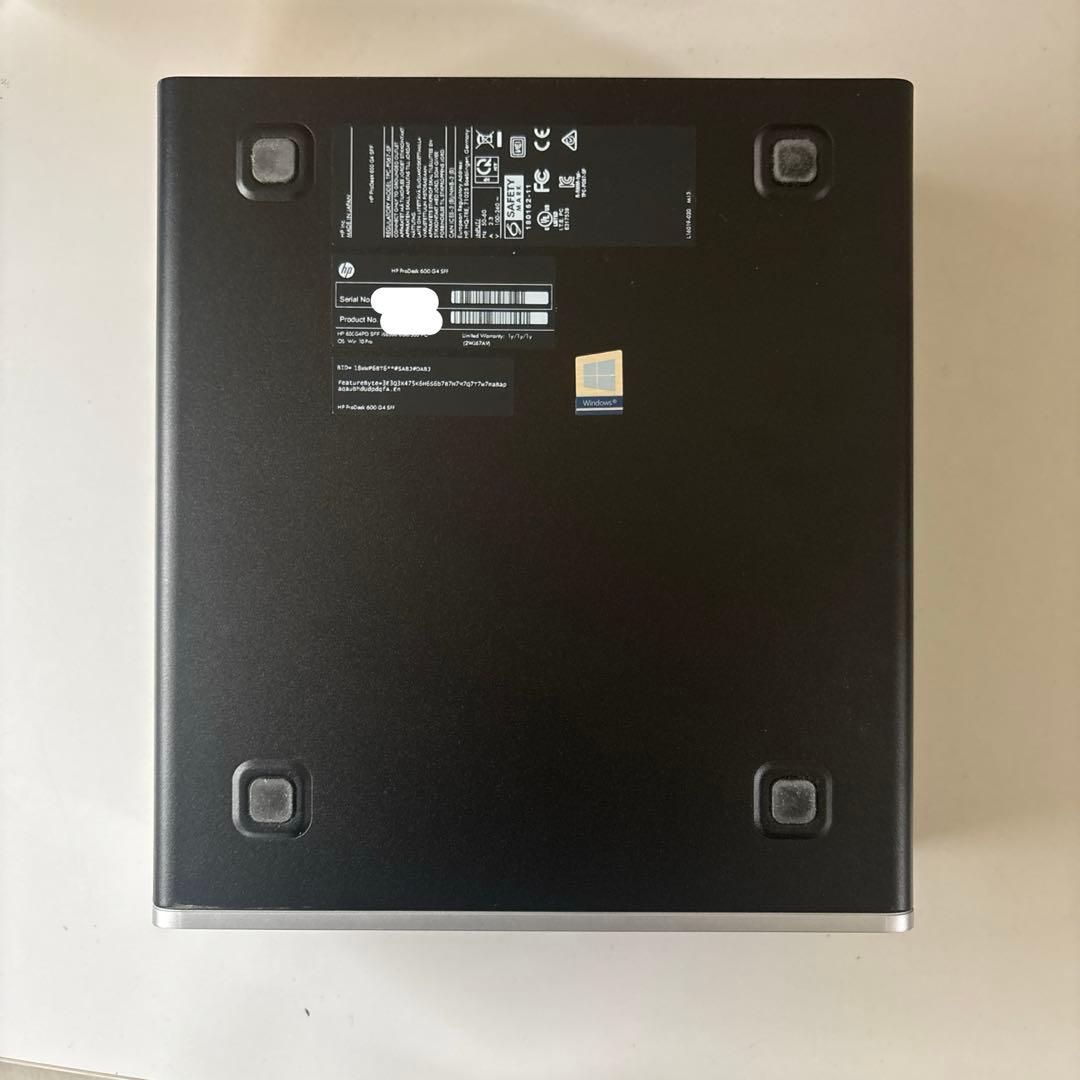 ④HP ProDesk 600 G4 SFF i5-8500 第8世代