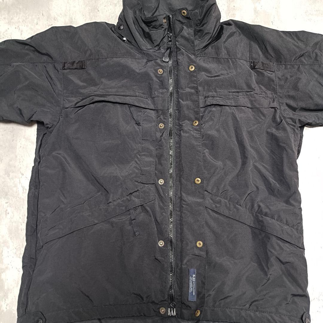 5.11 Tactical ジャケット ミリタリー 黒 ブラック サイズM