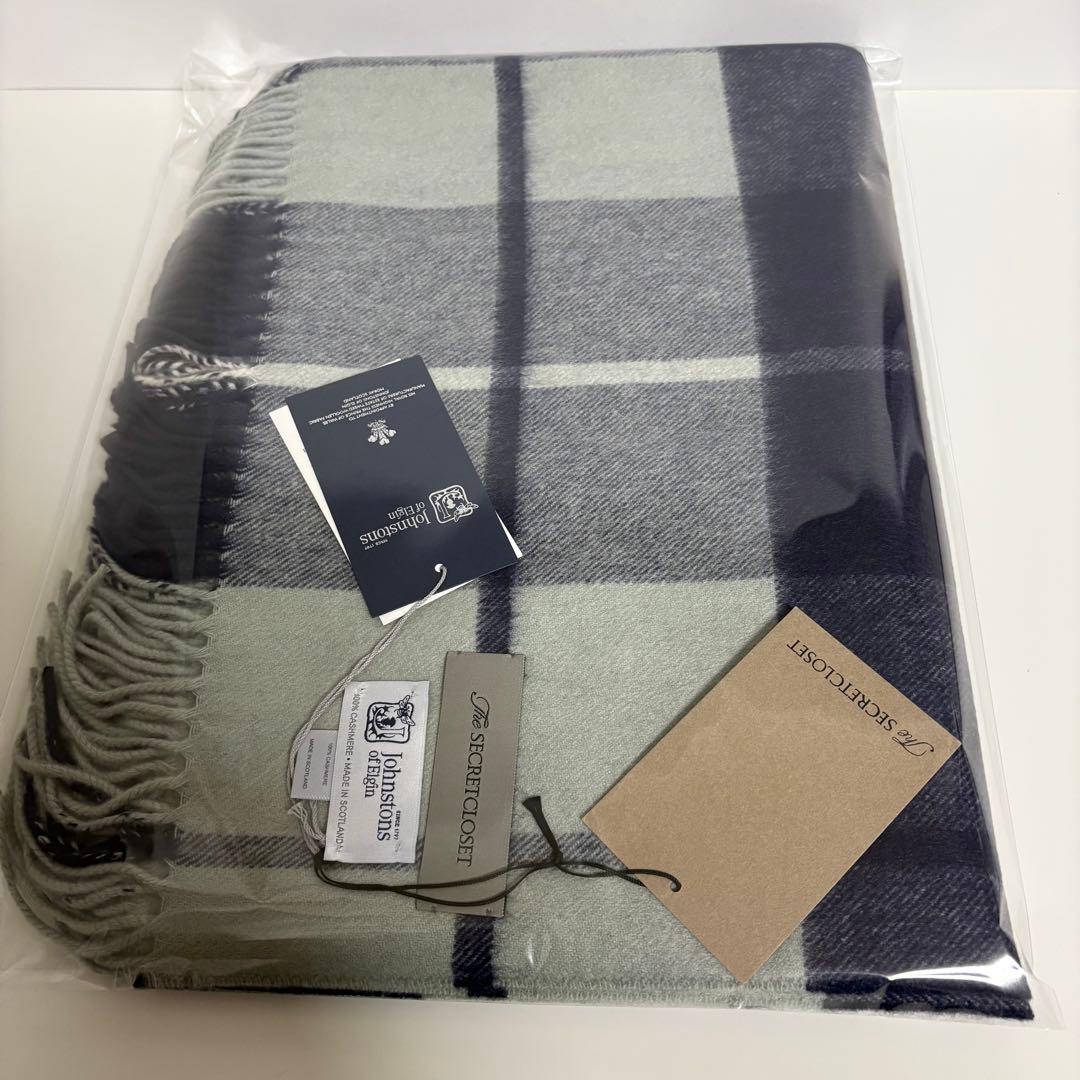 人気完売☆The SECRETCLOSET別注 ジョンストンズ ストール☆新品
