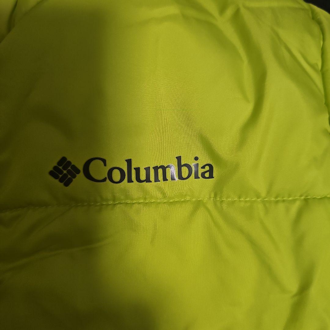 Columbia 子ども用スキーウェア 上下セット 黒/黄緑
