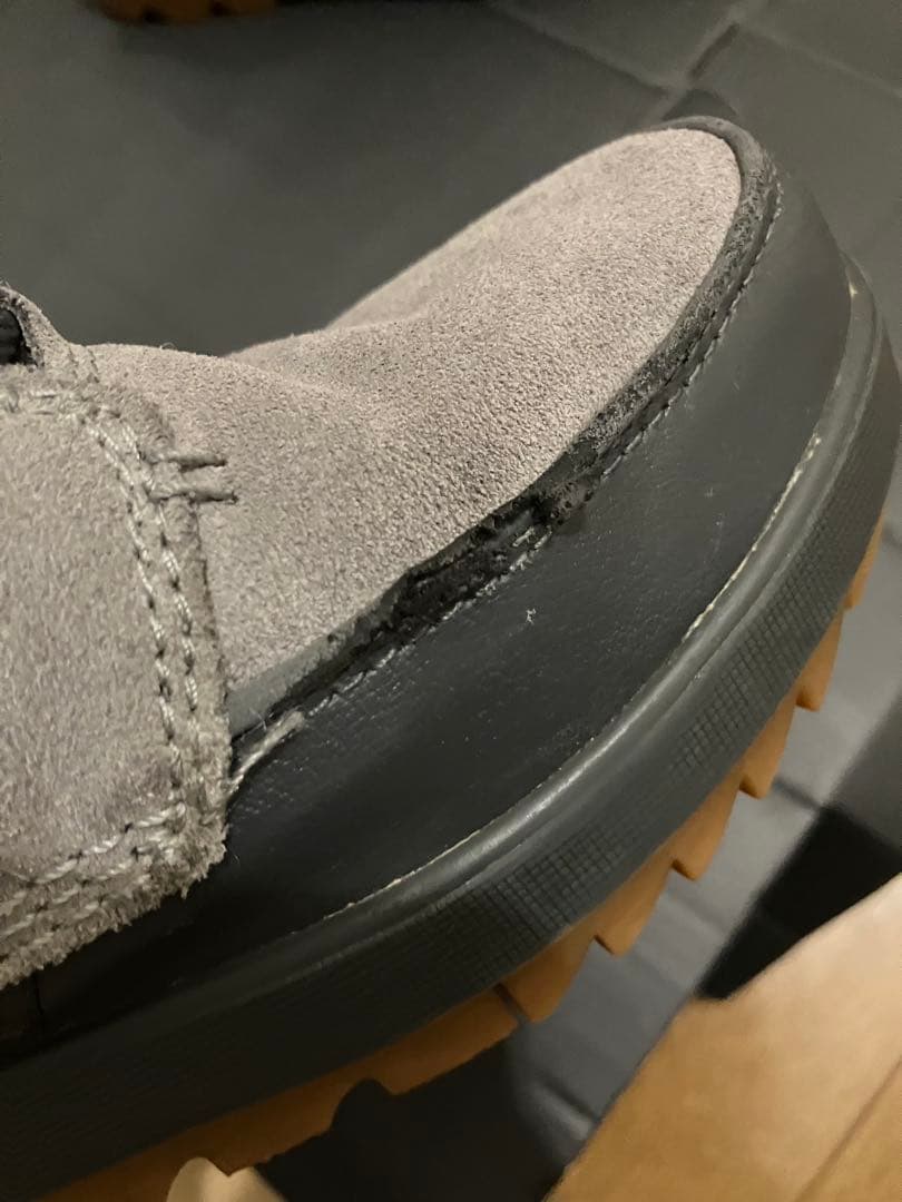 【美品】SOREL ソレル スノーブーツ グレー 防水 防寒 2〜3回着用