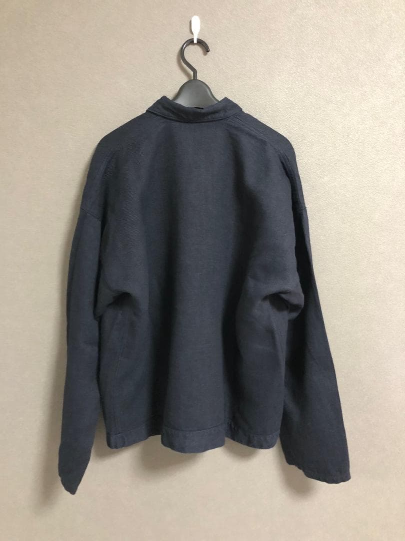 新品 MITTAN 24AW 綾織大麻 平面ブルゾン ジャケット JK-42