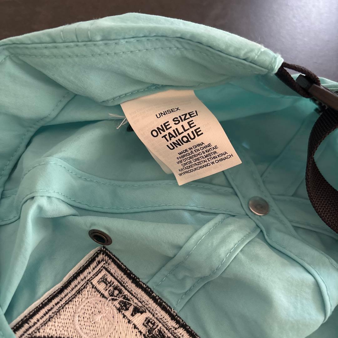 THE NORTH FACE × supreme キャップ 水色