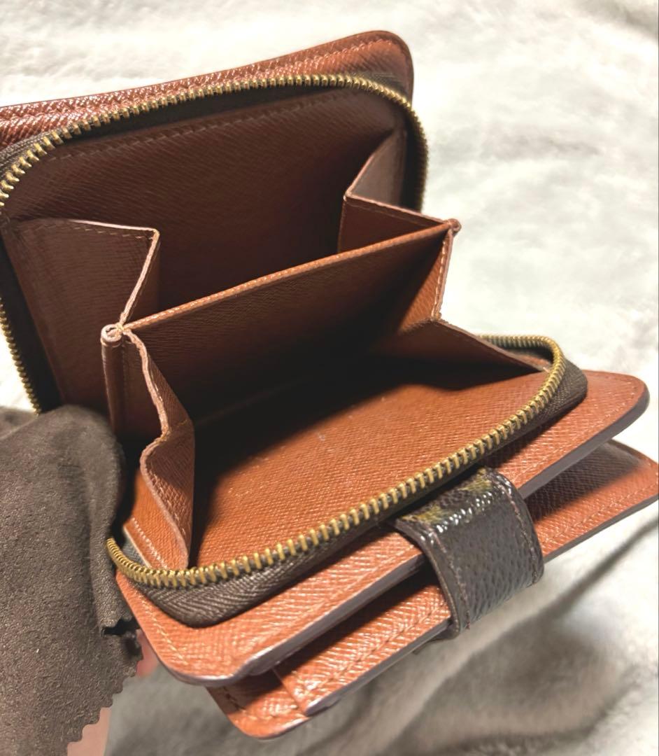 LOUIS VUITTON 二つ折り財布 モノグラム 美品