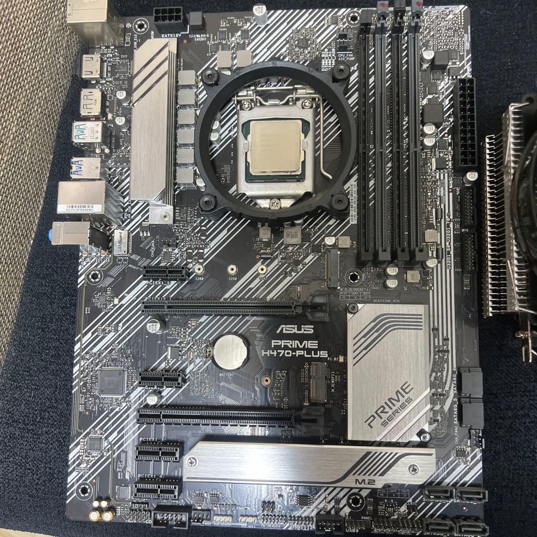 ASUS PRIME H470-PLUS i7 10700 cpuクーラー