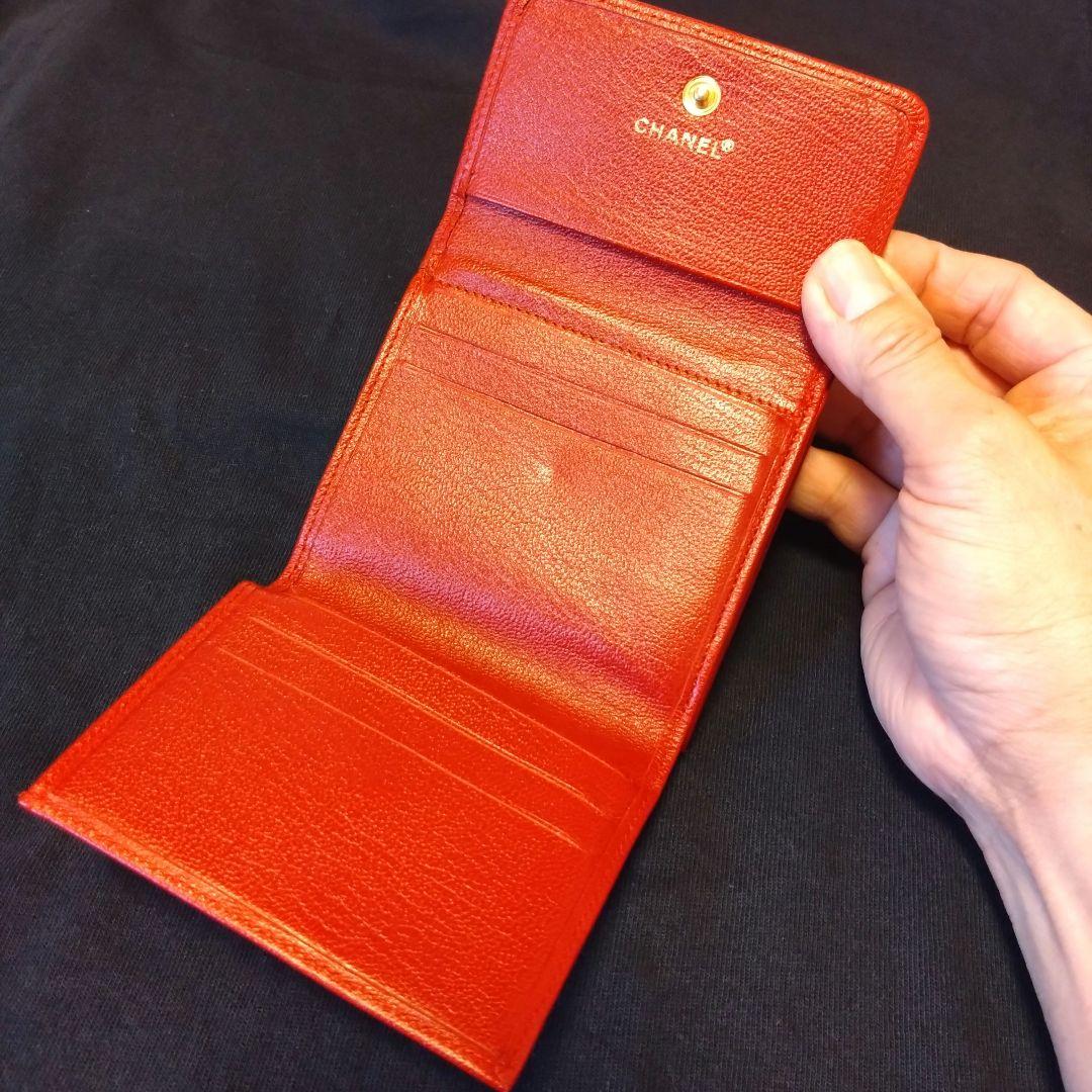 正規品　CHANEL　折りたたみ財布