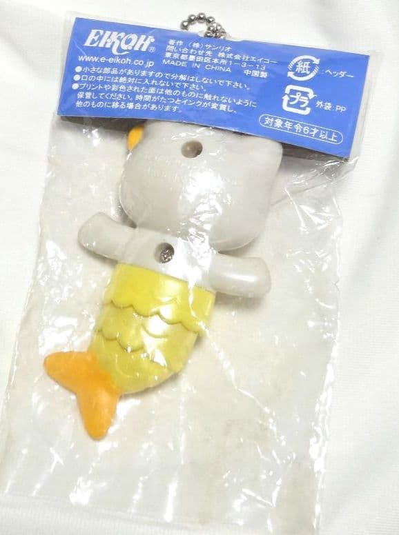 非売品 ハローキティ キーホルダー 人魚 マーメイド HELLO KITTY