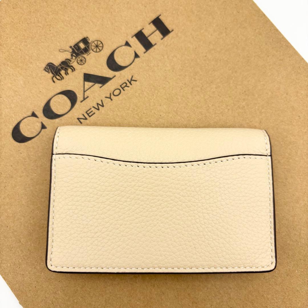 【COACH☆新品】エッセンシャル ビジネス カード ケース☆名刺入れ☆
