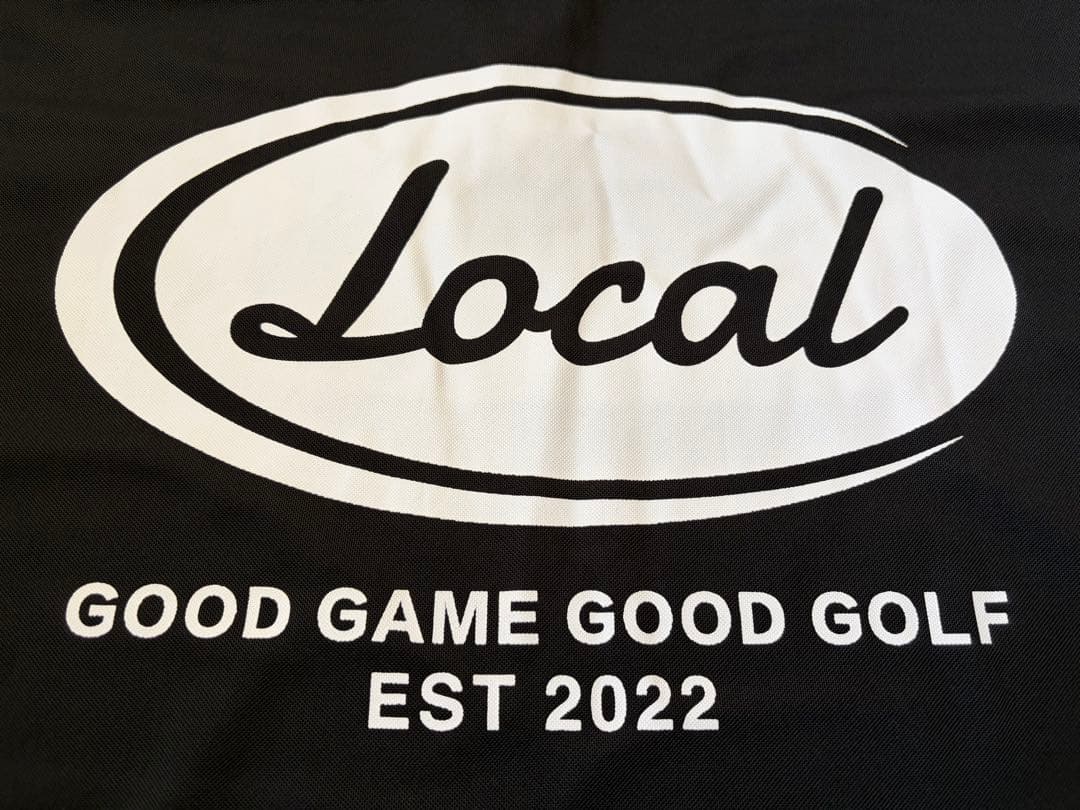 LOCAL GOLF ローカルゴルフ 半袖ポロシャツ S/M ブラック