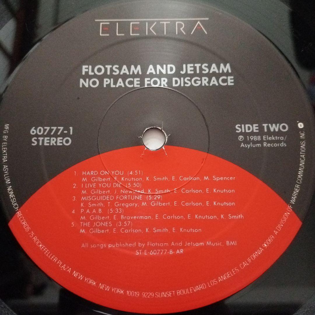 【本国US盤】Flotsam And Jetsam / No Place For