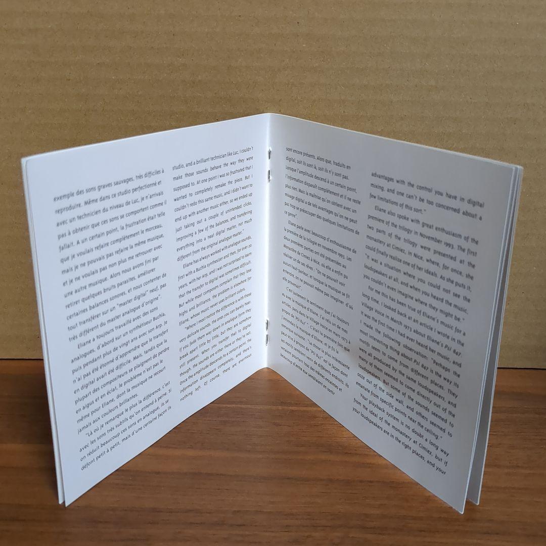 Eliane Radigue 『Trilogie de la Mort』　3CD