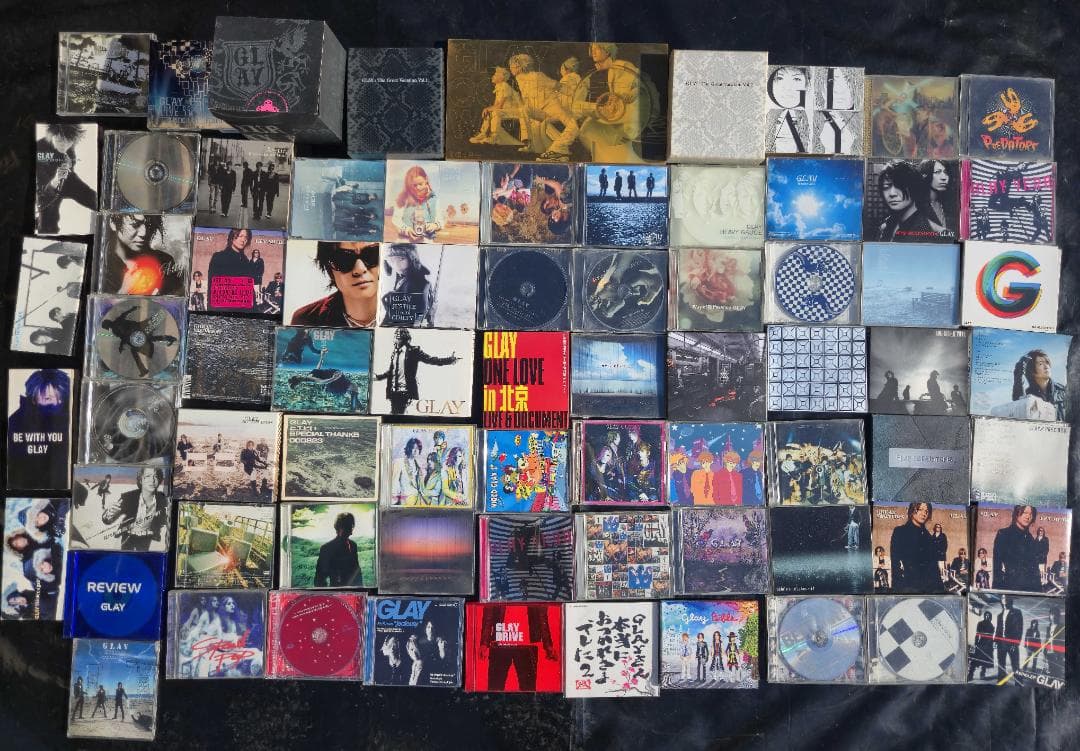 GLAY コレクション 書籍・CD/DVD多数・ファンクラブ特典バッグ