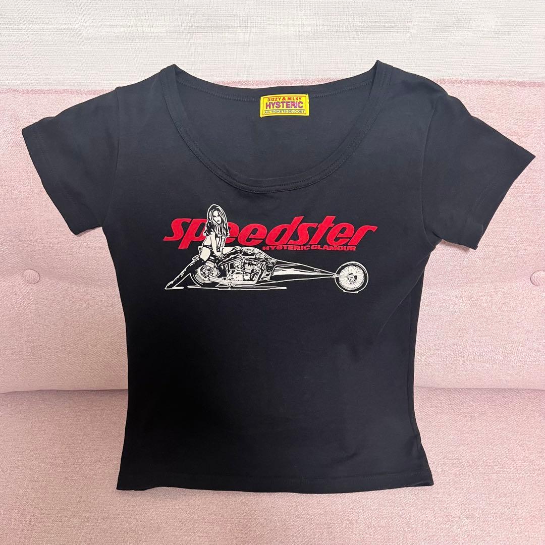 【最終値引】HYSTERIC GLAMOUR SPEEDSTER チビTシャツ
