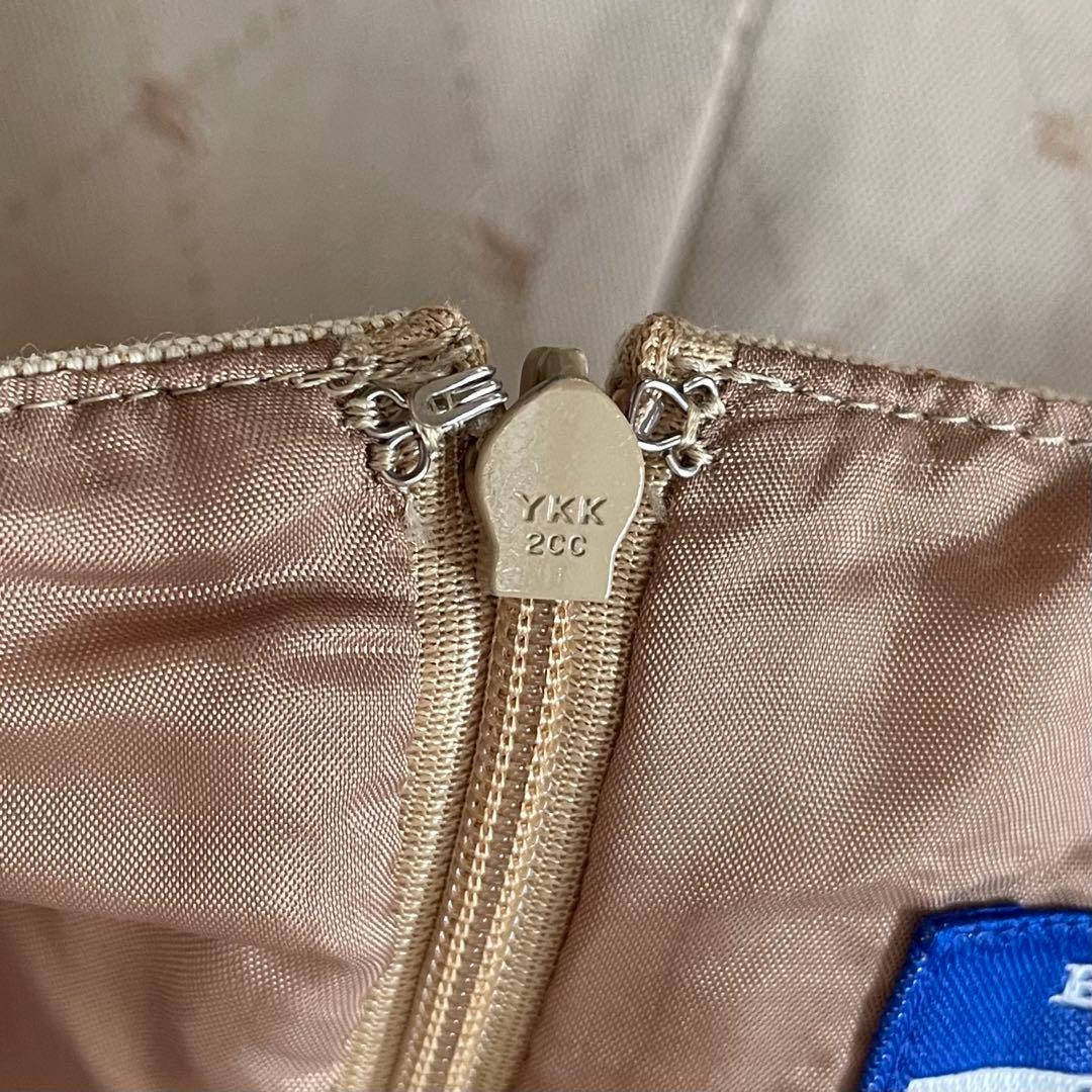 希少 BURBERRY ホースモノグラム 総柄 ノースリーブ ワンピース Y2K