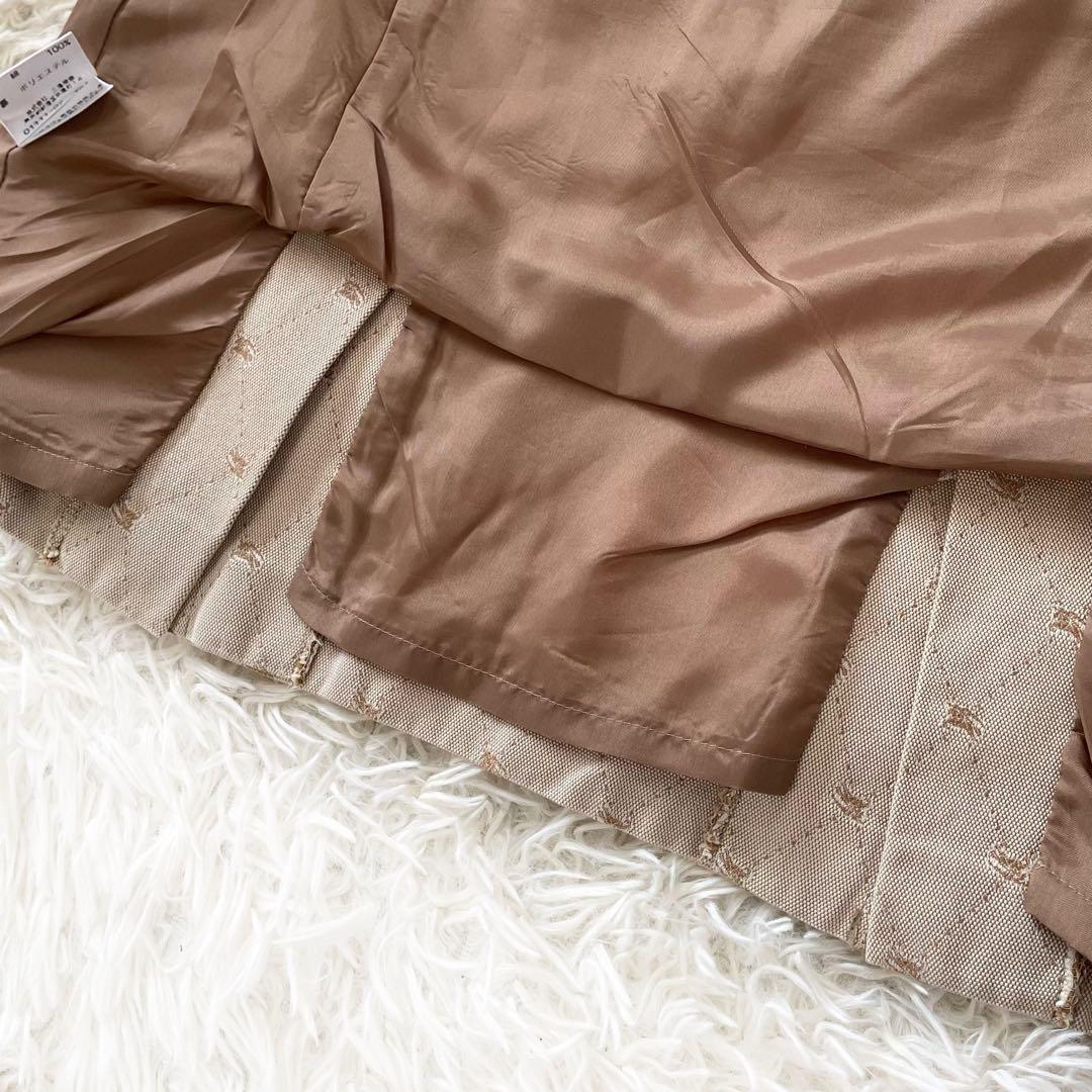 希少 BURBERRY ホースモノグラム 総柄 ノースリーブ ワンピース Y2K