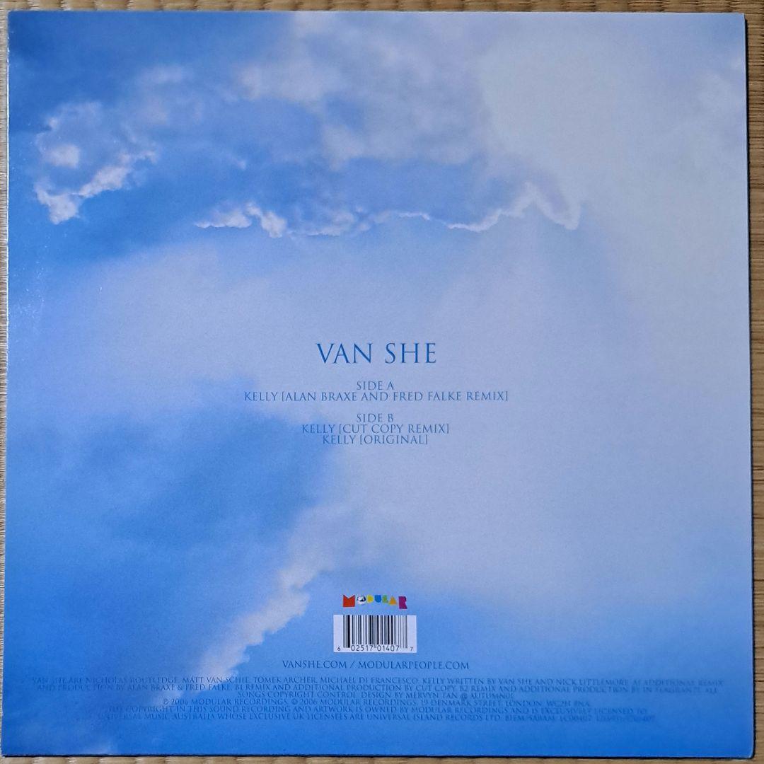 Van She　Kelly　12インチ　アナログ　レコード