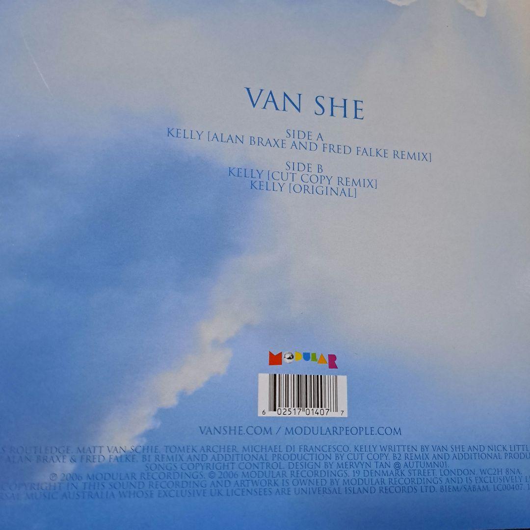 Van She　Kelly　12インチ　アナログ　レコード