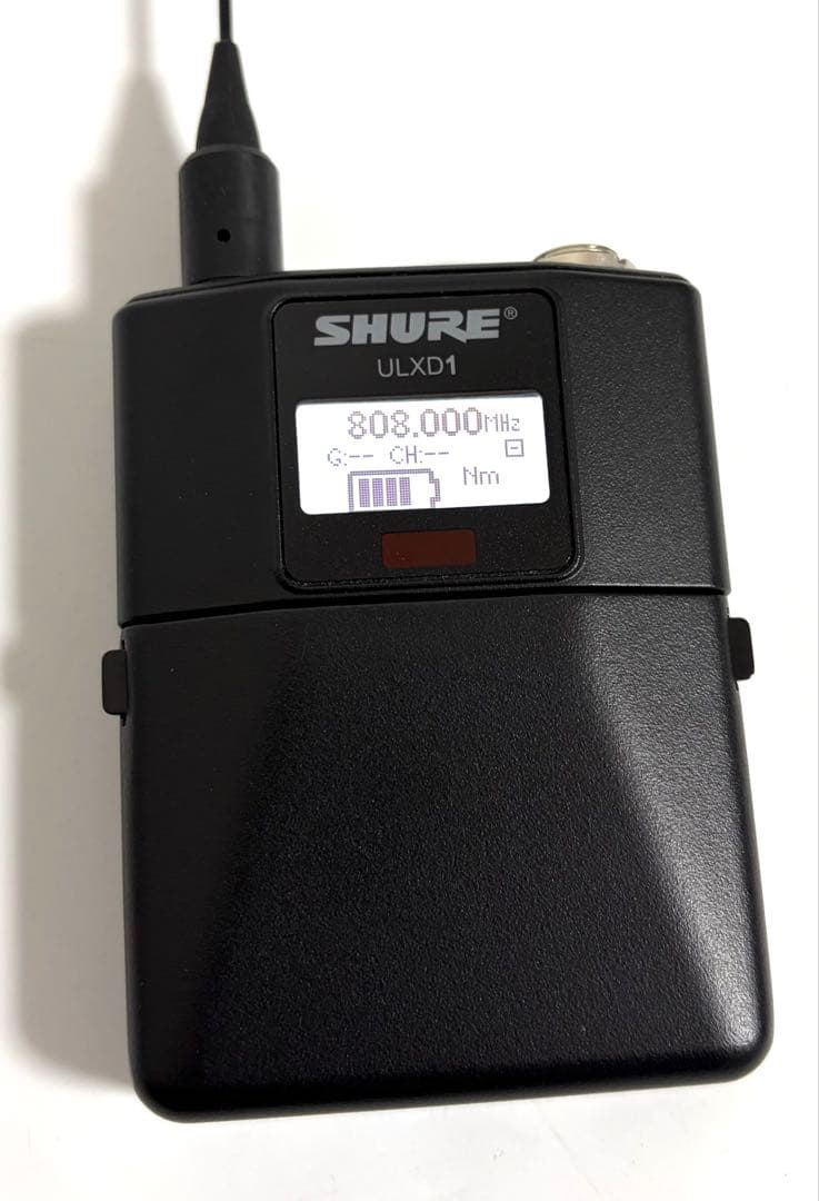 ★美品★ SHURE シュア ULXD1-JB ワイヤレスボディパック型送信機