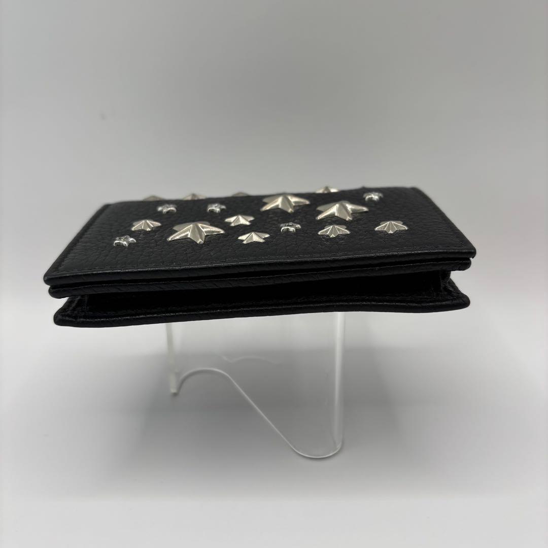 jimmy choo 名刺入れ　カードケース　ブラック　スタッズ