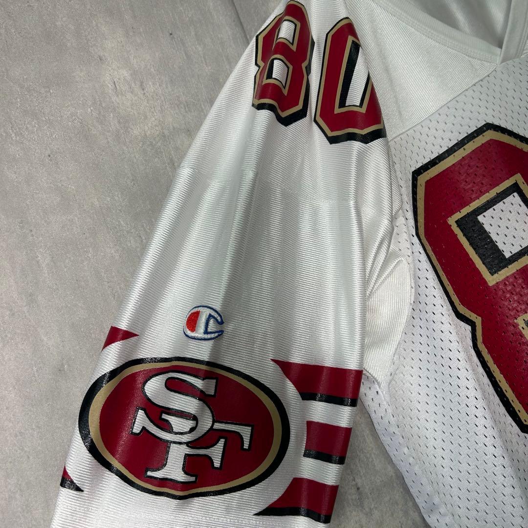 希少 NFL 49ers ジェリー ライス ゲームシャツ メキシコ製 白
