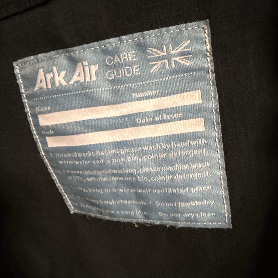 ARK AIR ブラックモッズコート