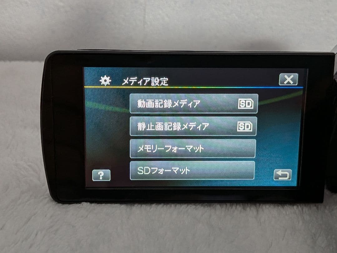 見て見て、超美品　JVC FULL HD ビデオカメラ 40倍光学ズーム
