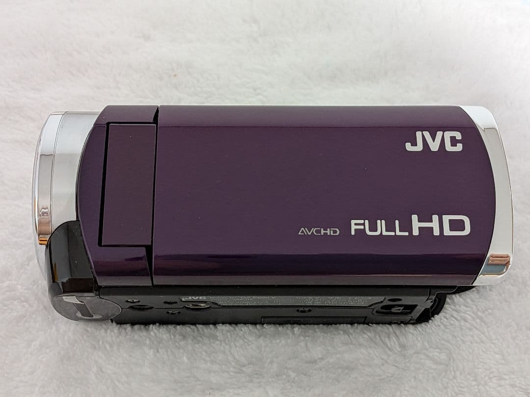 見て見て、超美品　JVC FULL HD ビデオカメラ 40倍光学ズーム