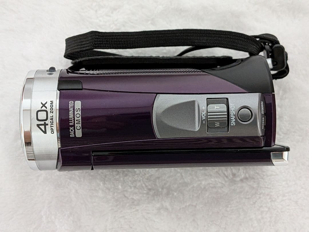 見て見て、超美品　JVC FULL HD ビデオカメラ 40倍光学ズーム