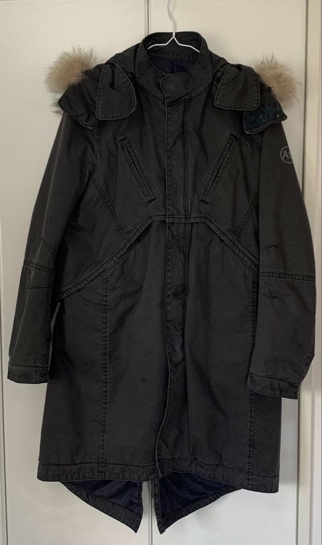 UNDERCOVER アンダーカバー　　　モッズコート　ブラックグレー