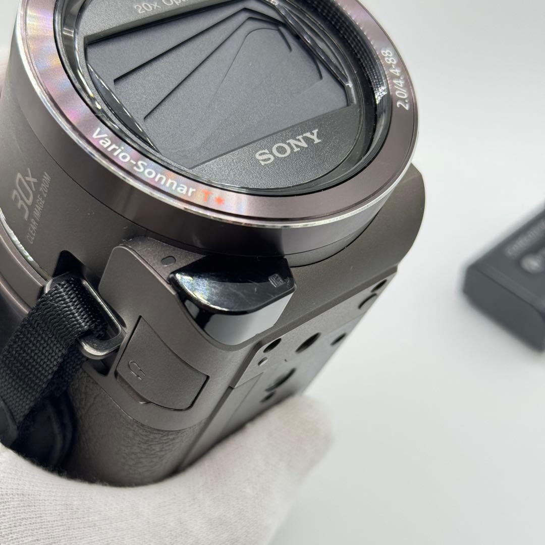 4K高画質 SONY FDR-AX40 空間光学手ブレ補正 ブロンズブラウン