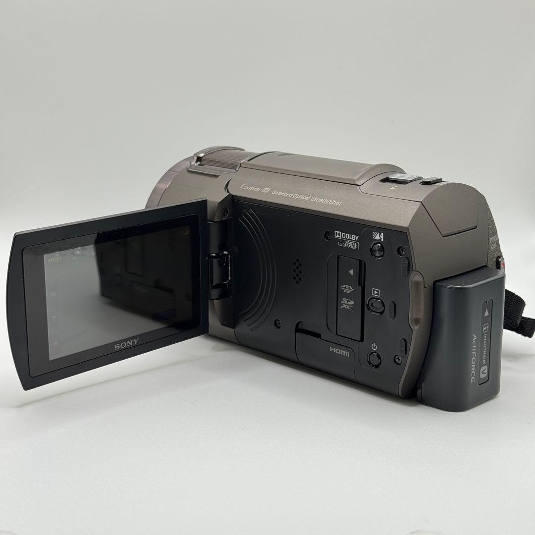 4K高画質 SONY FDR-AX40 空間光学手ブレ補正 ブロンズブラウン