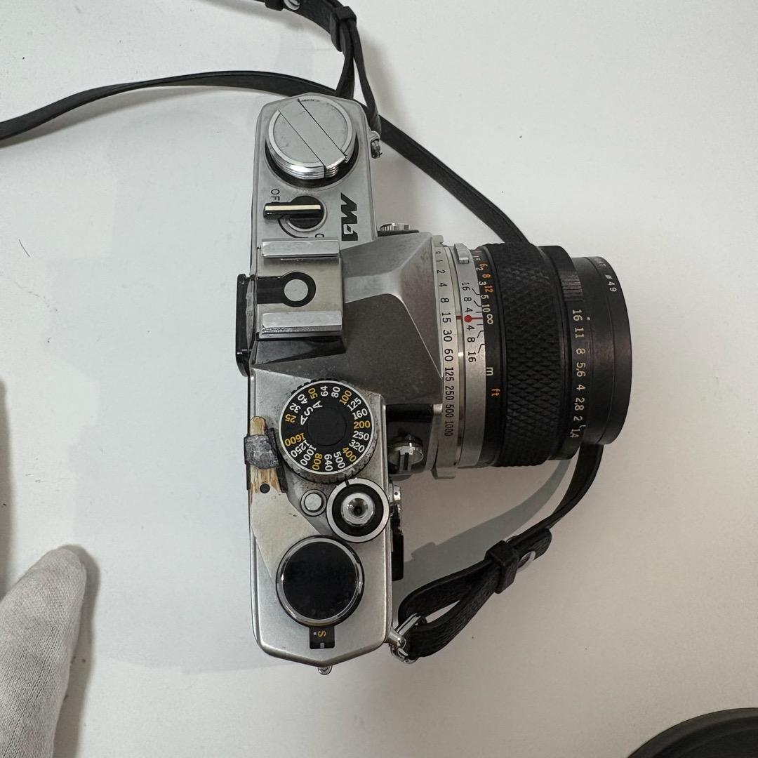 Olympus OM-1 一眼レフカメラ 50mm f/1.4レンズ付き