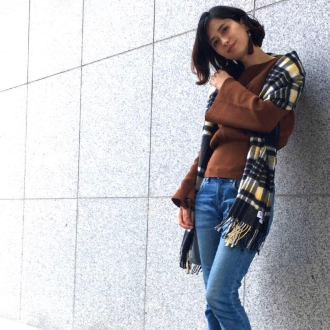 完売★UA別注★Johnstons ジョンストンズ 大判カシミアストール 美品
