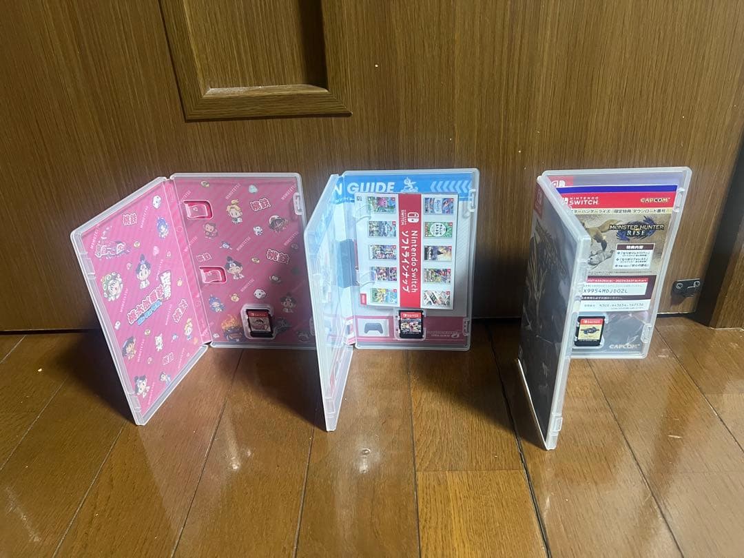 ニンテンドーSwitch ソフト　マリオカート、桃鉄、モンハン