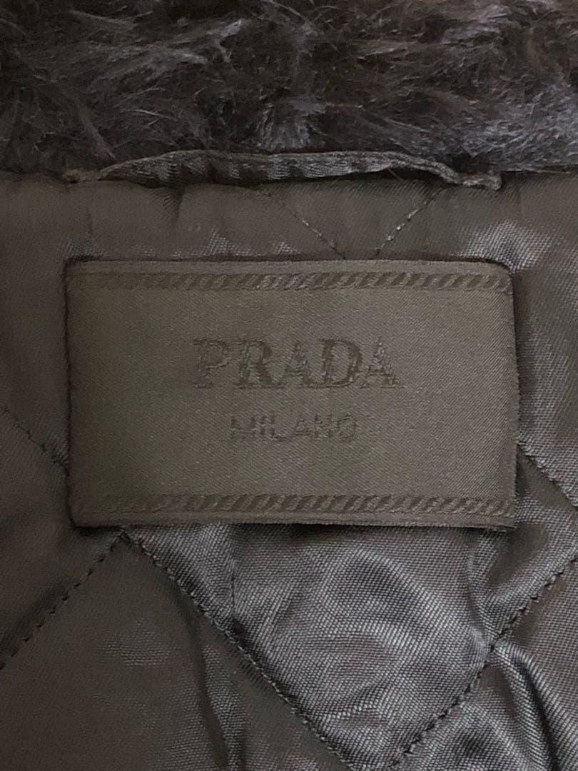 PRADA プラダ ダッフルコート チェック 46