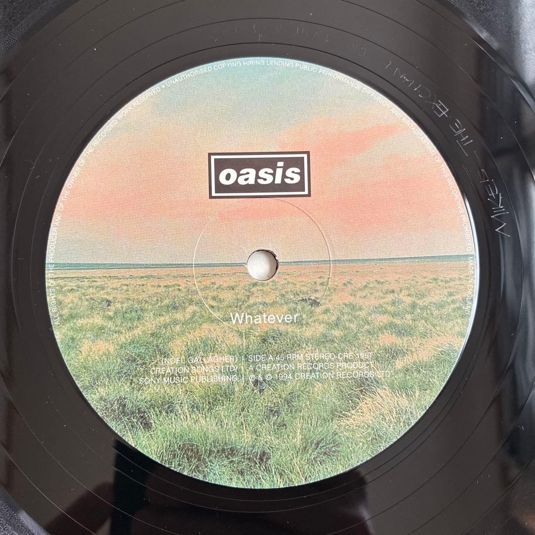 oasis Whatever, Don’t look 2枚 UKオリジナル盤EP